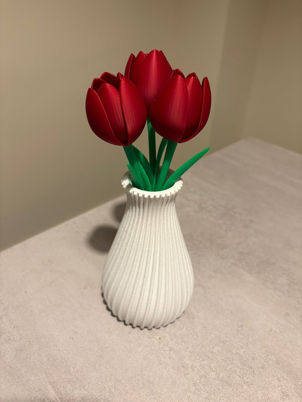 Forever Tulips and Vase